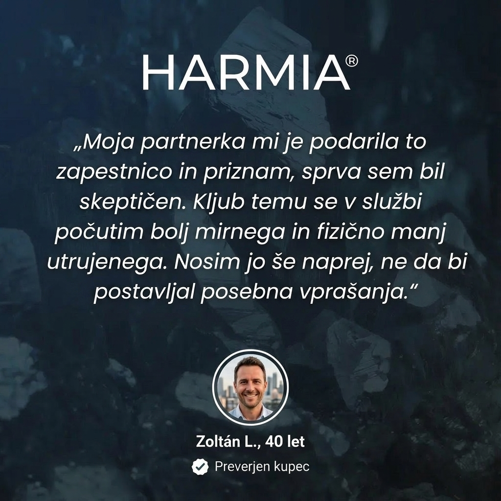 HARMIA® – Magnetna Hematitna Zapestnica