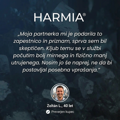 HARMIA® – Magnetna Hematitna Zapestnica